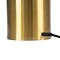 GloboStar® JOJO 76523 Επαναφορτιζόμενο Επιτραπέζιο Φωτιστικό Πορτατίφ LED 1.5W 105lm 120° DC 5V IP44 CCT Ultra Θερμό 1500K - Φυσικό Λευκό 4500K - Ψυχρό Λευκό 6000K Dimmable Χρυσό Αλουμίνιο - Μ8 x Π8 x Υ34cm - 2 Χρόνια Εγγύηση