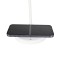 GLOBOSTAR® LUCORA 76555 Μοντέρνο Επιτραπέζιο Φωτιστικό Γραφείου με Ασύρματη Φόρτιση 10W 2A & 4W Bluetooth Ηχείο LED 3W 300lm 120° DC 5V με USB-C IP20 Ρυθμιζόμενο Λευκό CCT με Αφή 2700K/4500K/6000K Dimmable - Sanan SMD Chip - Λευκό - Μ12 x Π12 x Υ32cm - 2