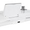 GLOBOSTAR® OLDY 76557 Μοντέρνο Επιτραπέζιο Φωτιστικό Γραφείου με Ασύρματη Φόρτιση 15W 3A, 5W Bluetooth Ηχείο & Ψηφιακό Ρολόι LED 3W 300lm 120° DC 5V με USB-C IP20 Ρυθμιζόμενο Λευκό CCT με Αφή 2700K/4500K/6000K Dimmable - Sanan SMD Chip - Λευκό - Μ13 x Π25