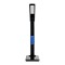 GLOBOSTAR® ZENTIME 76564 Μοντέρνο Επιτραπέζιο Φωτιστικό Γραφείου με Ασύρματη Φόρτιση 10W 2A & Ψηφιακό Ρολόι LED 3.5W 350lm 120° DC 5V με USB-C IP20 Ρυθμιζόμενο Λευκό CCT με Αφή 2700K/4500K/6000K Dimmable - Sanan SMD Chip - Μαύρο - Μ18 x Π12 x Υ40cm - 2 Χρ