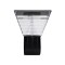 GLOBOSTAR® GRACIOUS 90529 Φωτιστικό Κολωνάκι Κήπου LED 10W 330lm 120° με Ενσωματωμένο Φωτοβολταϊκό Panel 6V 2W & Επαναφορτιζόμενη Μπαταρία Li-ion 3.2V 1800mAh με Αισθητήρα Ημέρας-Νύχτας Αδιάβροχο IP65 Θερμό Λευκό 2700K - Ψυχρό Λευκό 6000K - Γκρι Ανθρακί -