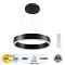 GLOBOSTAR® VENOM 61173 Μοντέρνο Κρεμαστό Φωτιστικό Οροφής LED 30W 3513lm 120° AC 220-240V IP20 Ρυθμιζόμενο Λευκό CCT με Χειριστήριο από 2700K έως 6000K Dimmable - Lumileds SMD Chip - Μαύρο Ματ - Μ40 x Π40 x Υ6.5cm - 3 Χρόνια Εγγύηση