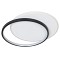 Φωτιστικό οροφής LED 53W 46Χ39Χ5,5 εκ. μαύρο με controller - GLOBOBOX 602175