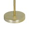 GLOBOSTAR® GLOSSY 204-0078 Μοντέρνο Επιτραπέζιο Φωτιστικό Πορτατίφ με Ντουί 1 x E27 AC 220-240V IP20 - Χρυσό & Μπεζ - Μ19 x Π19 x Υ38cm