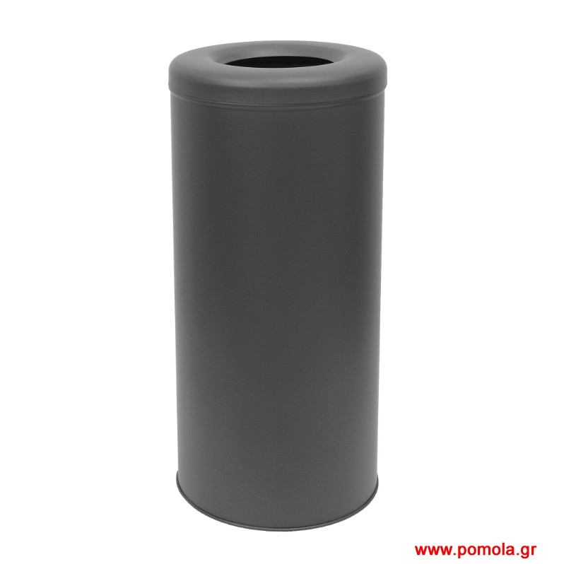 104 Καλάθι Απλυτων ανθρακι ματ