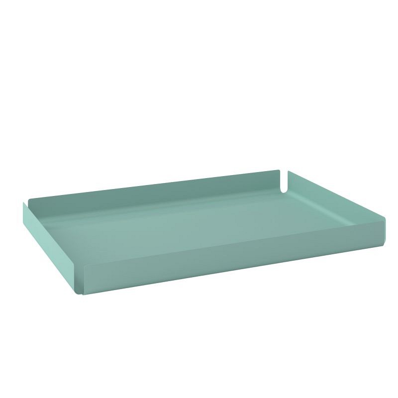 Διακοσμητικός Δίσκος (Ortho) - Matt Turquoise, Pam & Co, W30 x D20 x H3 (cm), 33020-913