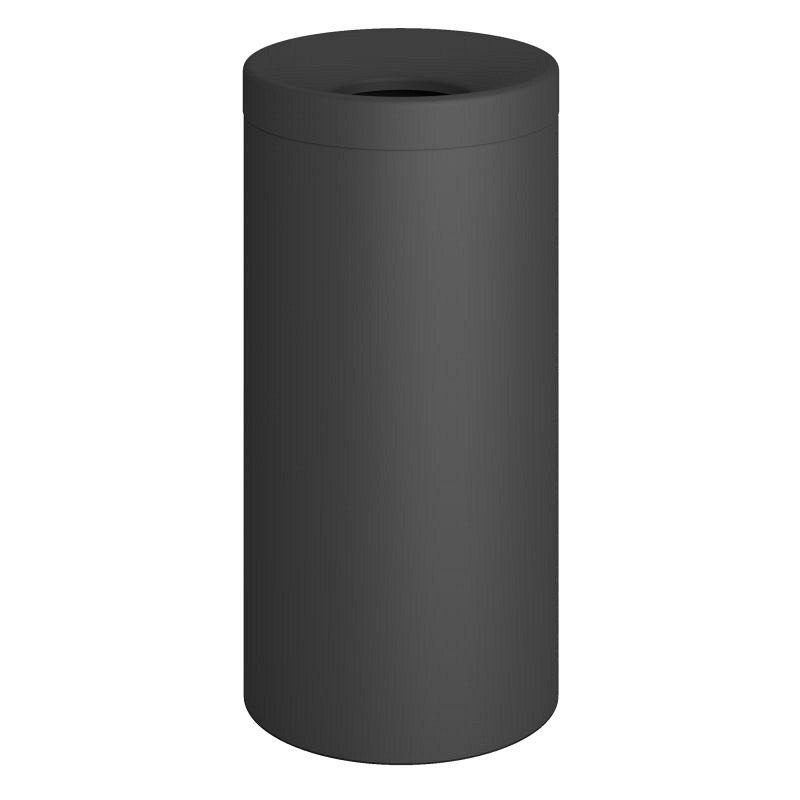 Καλάθι Απλύτων 65 Lit - Matt Anthracite, Pam & Co, Ø34 x H70 (cm), 663470-113