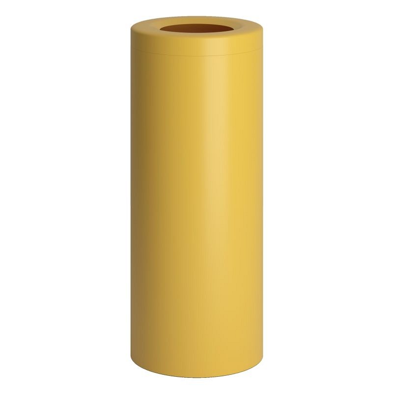 Καλάθι Απλύτων 30 Lit - Matt Yellow, Pam & Co, Ø25 x H57 (cm), 29-2557-603