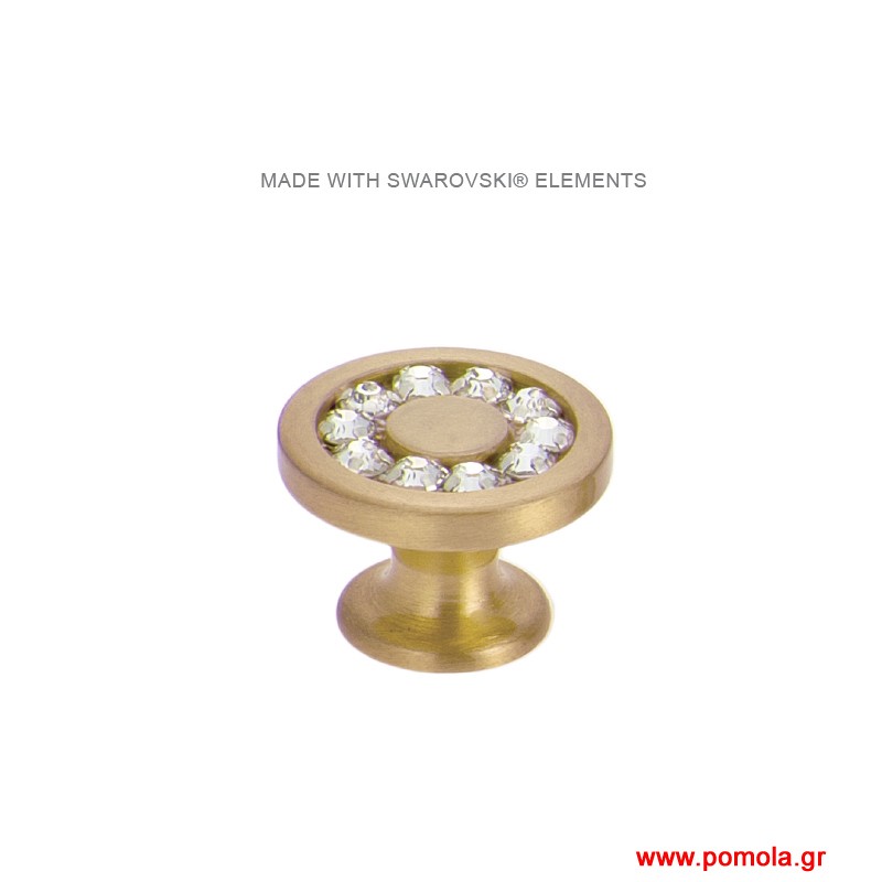 075 Πομολάκι με κρύσταλλο SWAROVSKI
