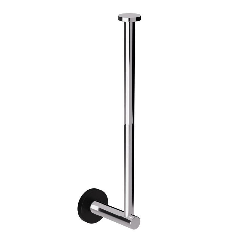 Χαρτοθήκη Εφεδρική (2 θέσεων) - Chrome, Pam & Co, W5 x D5 x H29 (cm), 103-001