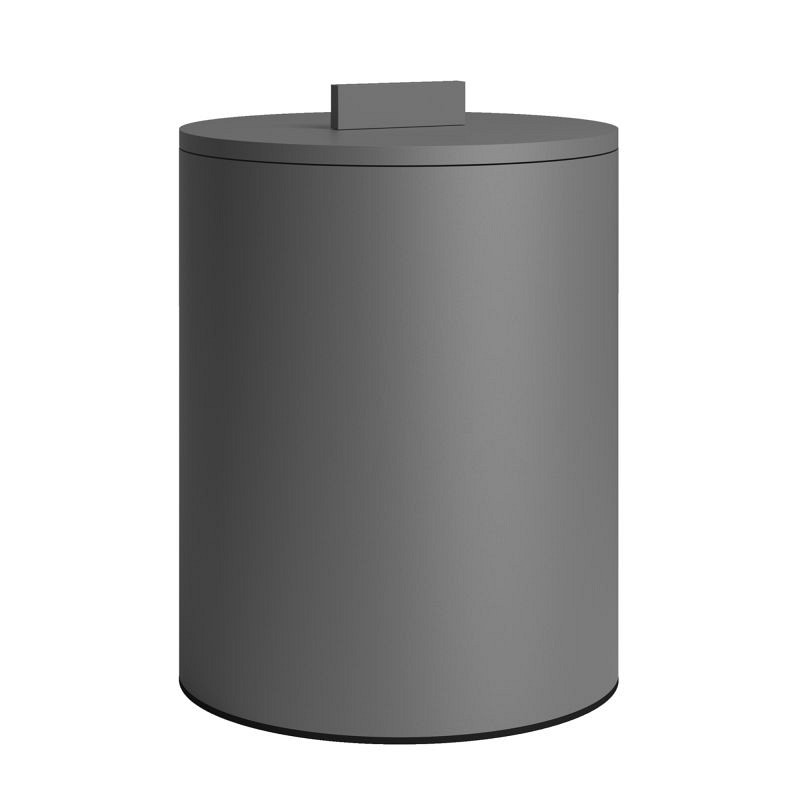 Κουτί Αποθήκευσης 15 Lit - Matt Concrete Grey, Pam & Co, Ø25 x H30 (cm), 2534-163