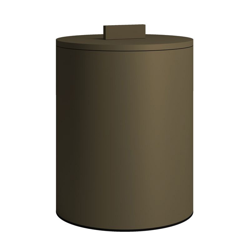 Κουτί Αποθήκευσης 15 Lit - Matt Light Bronze, Pam & Co, Ø25 x H30 (cm), 2534-963