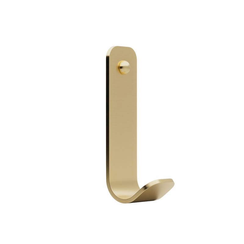 Άγκιστρο - Brushed Gold, Pam & Co, W5 x D5 x H13 (cm), 15-023