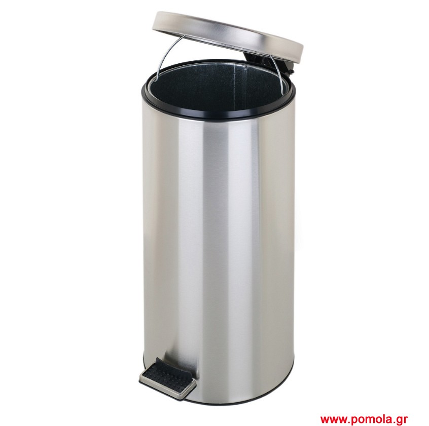016 Μεγάλος κάδος 18 Lit inox σατινέ