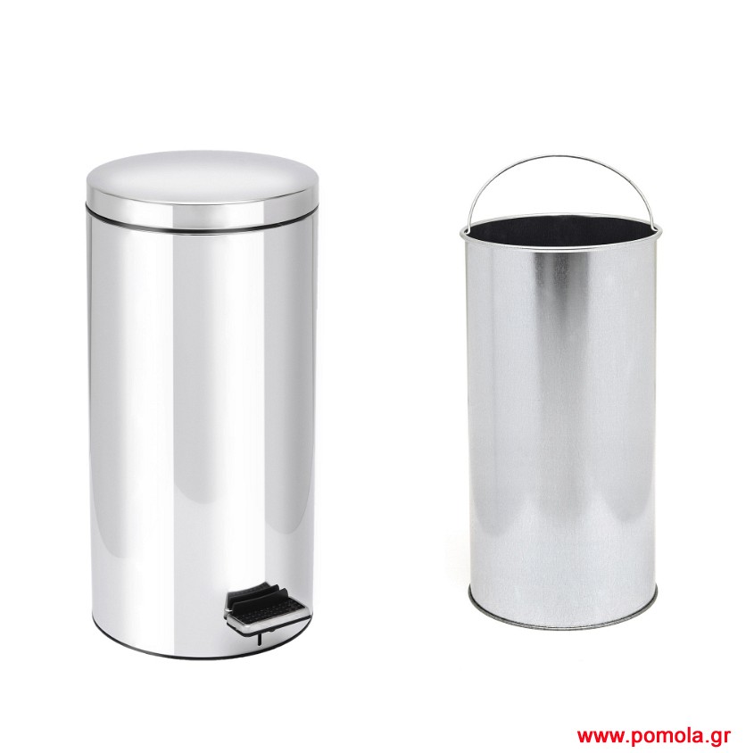 015 Μεγάλος κάδος 18 Lit inox