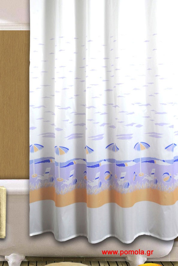 925 Κουρτίνα μπάνιου