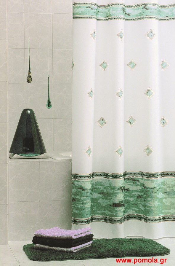 964 Κουρτίνα μπάνιου
