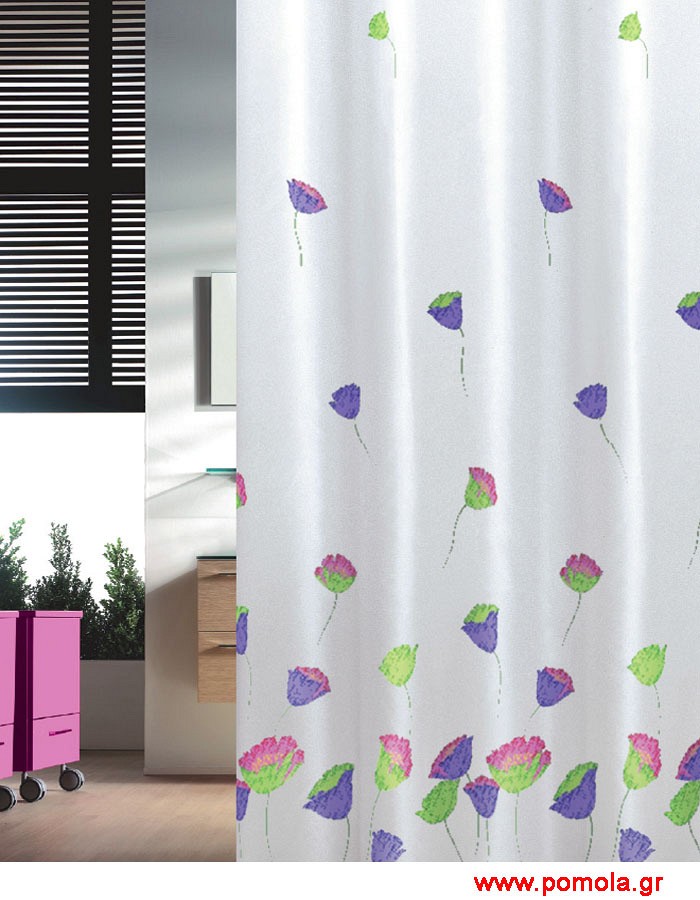 818 Κουρτίνα μπάνιου