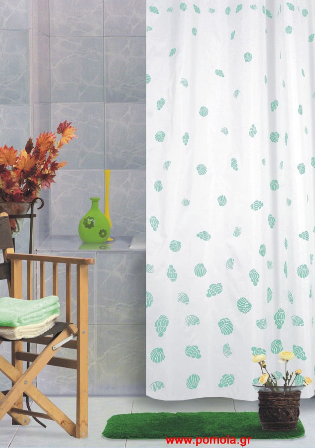 918 Κουρτίνα μπάνιου