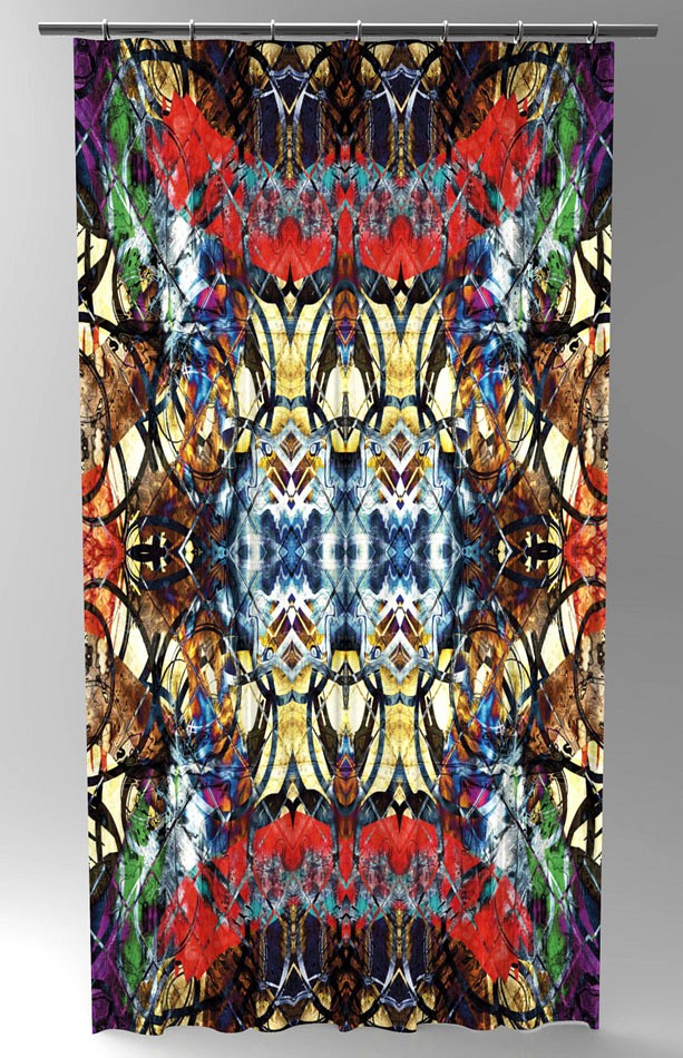 693 Εκτυπωμενη Κουρτινα