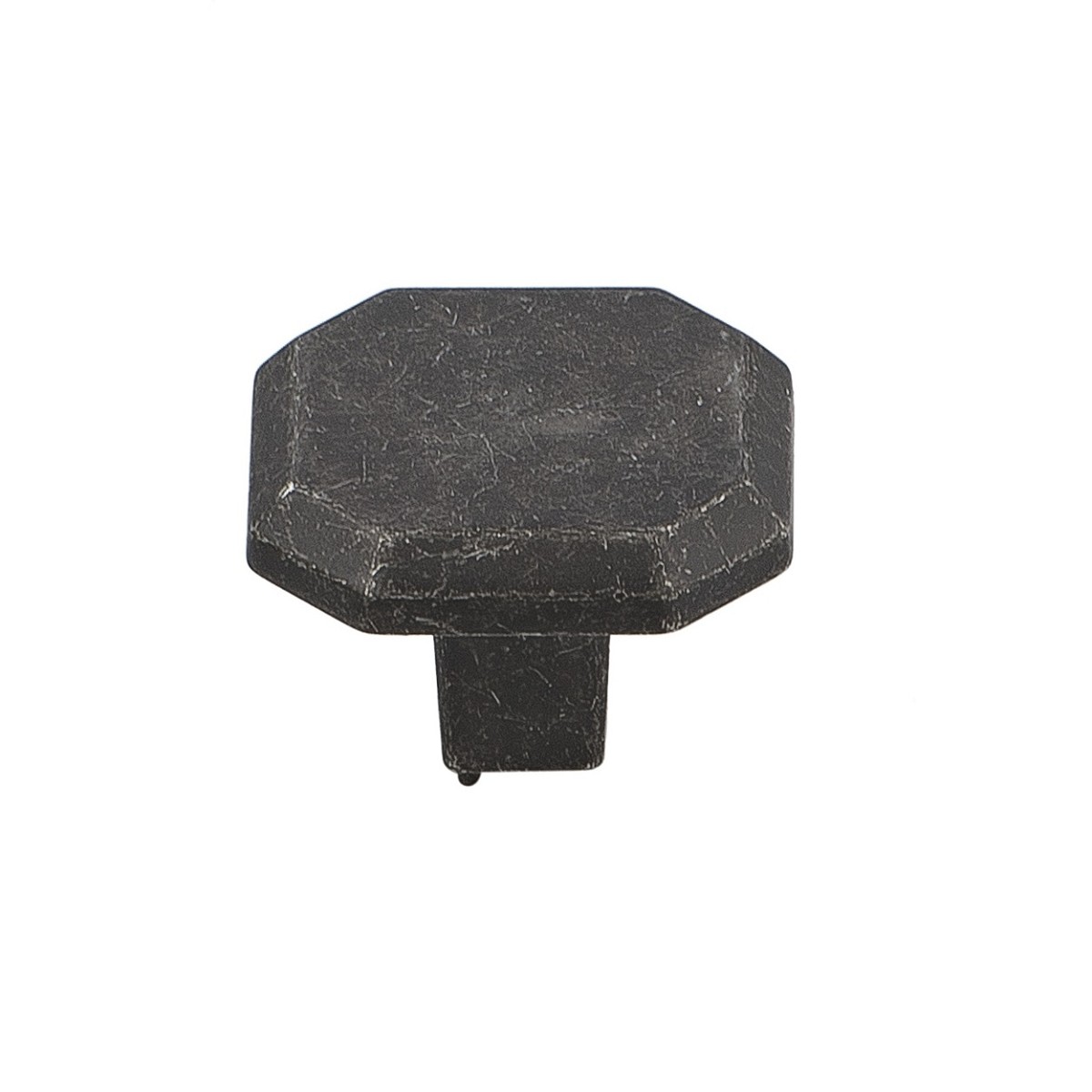 Roline 569 Πόμολο Επίπλου από Ζάμακ Black Iron 32X31mm