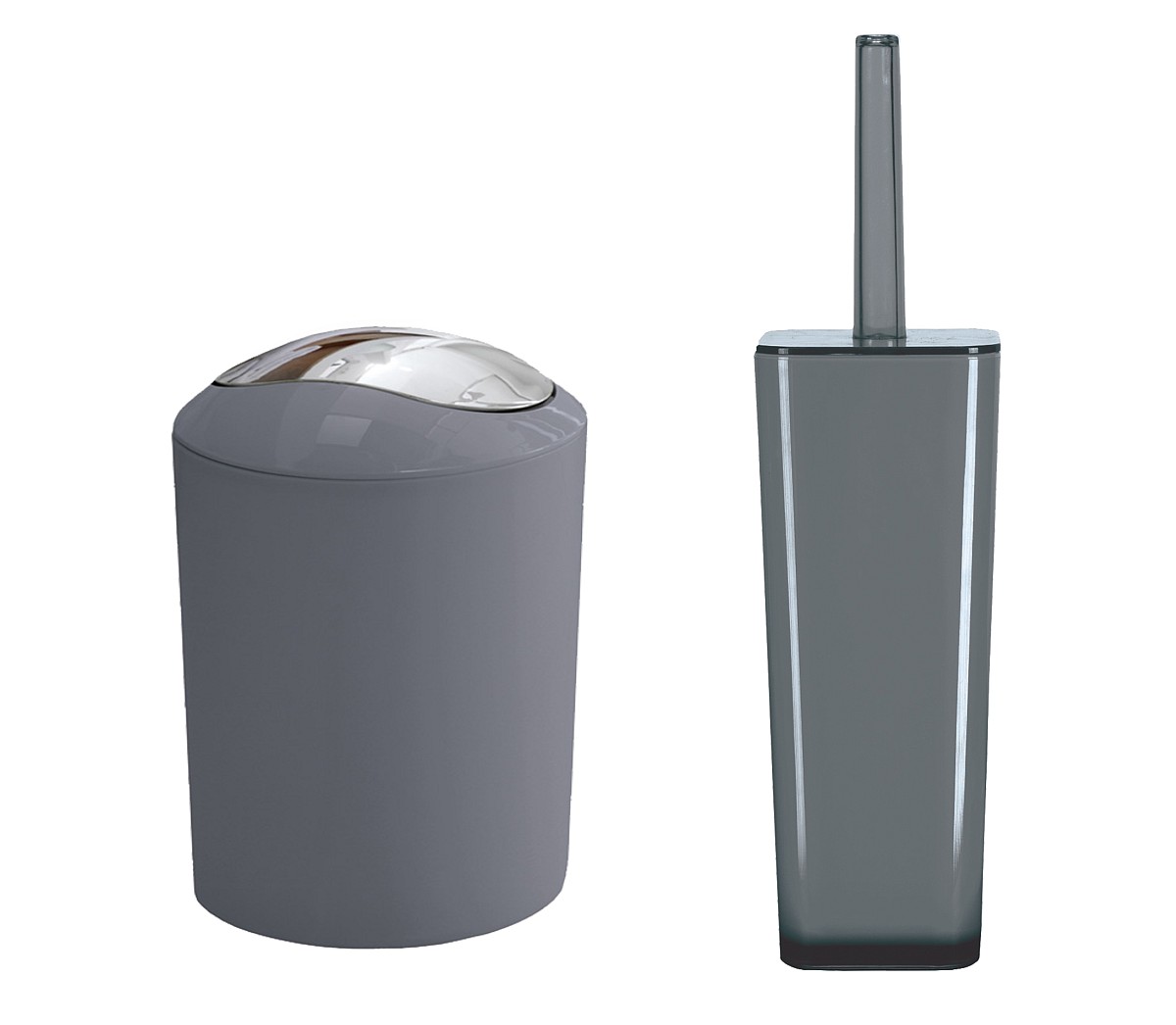 Σετ Καλάθι 5lt & Πιγκάλ Easy Gray