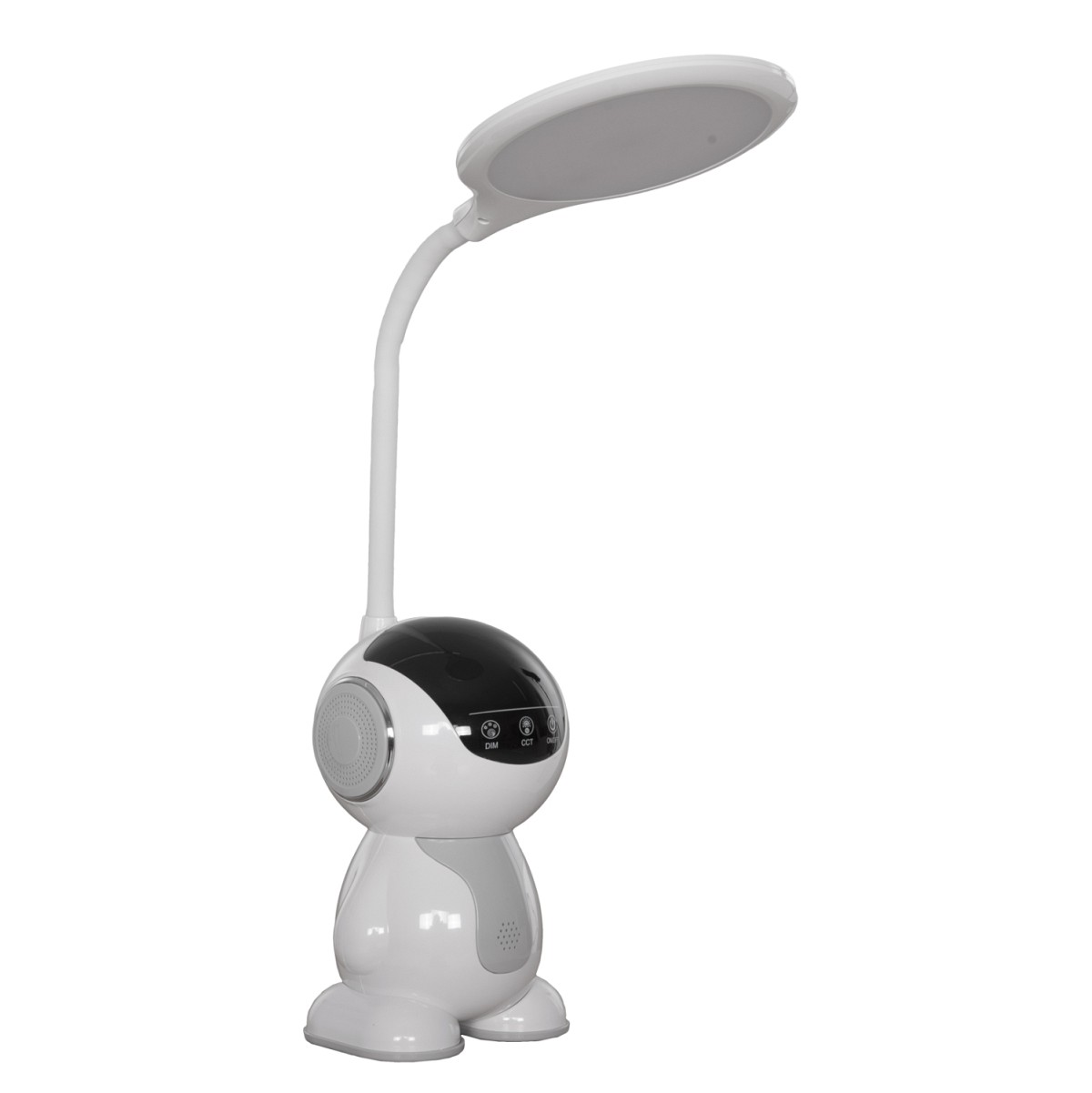 ΠΑΙΔΙΚΟ ΦΩΤΙΣΤΙΚΟ ΓΡΑΦΕΙΟΥ LED BADOO ΡΟΜΠΟΤΑΚΙ HM4453.03 ΓΑΛΑΖΙΟ-ΛΕΥΚΟ ABS