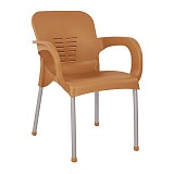 ΠΟΛΥΘΡΟΝΑ ΠΟΛΥΠΡΟΠΥΛΕΝΙΟΥ KAREK HM5592.03 ΧΡΩΜΑ ΞΥΛΟΥ ΜΕ ΠΟΔΙ ΑΛΟΥΜΙΝΙΟΥ 59x58x81Y