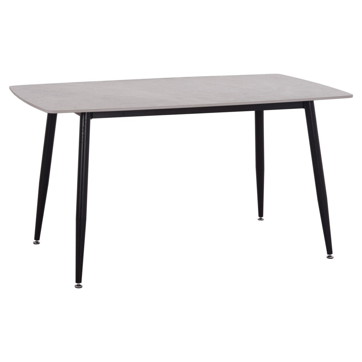 ΤΡΑΠΕΖΙ RAVEN HM18149.13 ΚΕΡΑΜΙΚΟ TOP ΜΕ ΟΨΗ ΓΚΡΙ ΜΑΡΜΑΡΟ 140x80x74Υεκ.