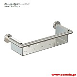 019 Σπογγοθηκη μπουκαλοθήκη νικελ ματ χρώμα ινοξ lkks