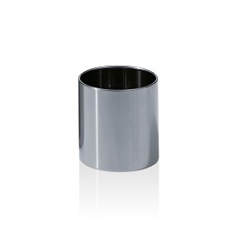 DW 105 Paper bin stainless steel polished