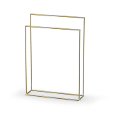 MK HT   Towel stand Gold 24 Carat