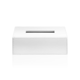 BROWNIE KB 40   Tissue box rectangular Artificial leather white