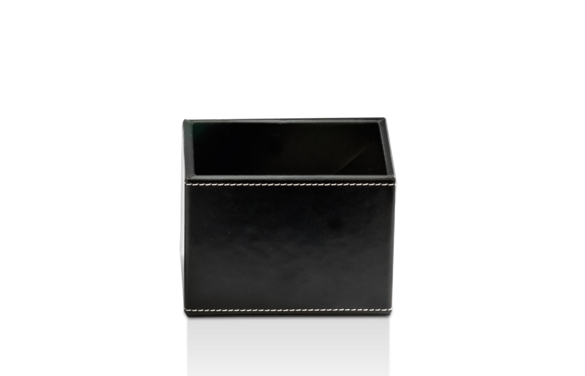 BROWNIE UB  Utensil box Artificial leather black