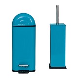 Σετ Κάδος 5 lt παραλληλόγραμμος - Πιγκάλ ανοιχτό μπλε