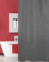 ΚΟΥΡΤΙΝΑ ΜΠΑΝΙΟΥ SOLID 240(Μ)X180(Υ) ΓΚΡΙ