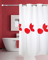 ΚΟΥΡΤΙΝΑ ΜΠΑΝΙΟΥ POPPY HOOKLESS 180(Μ)X180(Υ)