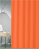 ΚΟΥΡΤΙΝΑ ΜΠΑΝΙΟΥ SOLID 180(Μ)X180(Υ) ΠΟΡΤΟΚΑΛΙ