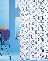 ΚΟΥΡΤΙΝΑ ΜΠΑΝΙΟΥ ΠΛΑΣΤΙΚΗ RS-3102 ΜΠΛΕ 180(Μ)X200(Υ)