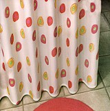 Κουρτίνα Μπάνιου Υφασμάτινη Dotty  180x200 εκ