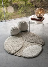 Χαλάκια Μπάνιου Abyss & Habidecor Cordeira Στρογγυλό 105 εκ