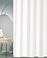 ΚΟΥΡΤΙΝΑ ΜΠΑΝΙΟΥ SOLID 200(Μ)X180(Υ) ΛΕΥΚΟ