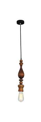 HL-030R-1 MELODY AGED WOOD PENDANT