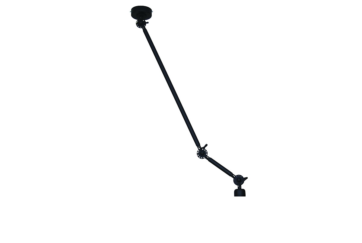 HL-C10M B FOCUS BLACK MEDIUM CEILING BASE