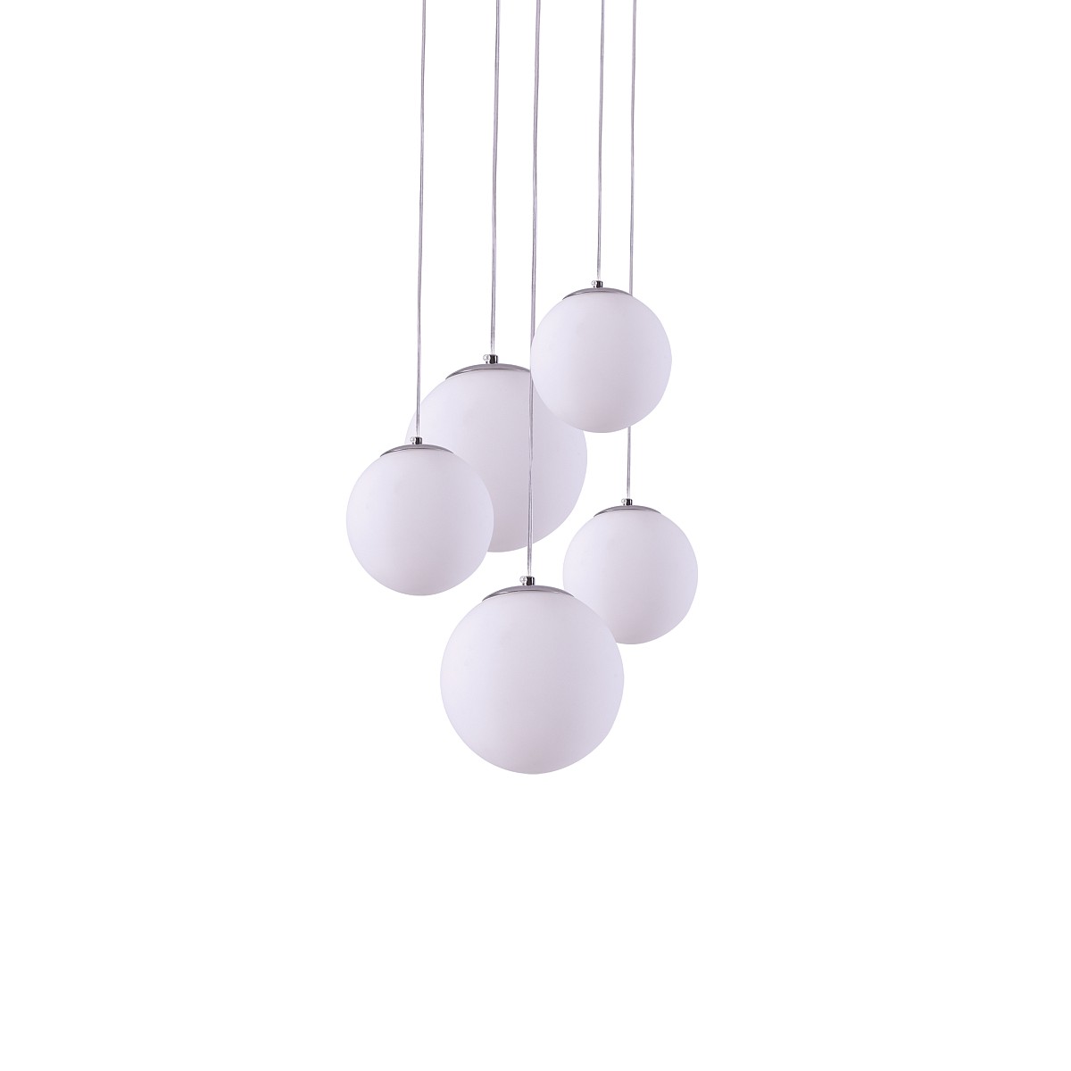 SE1520-5 ALESSIA OPAL GLASS 3 Φ15 & 2 Φ20+