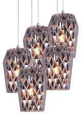 SE4288S-05 LUCA PENDANT SMOKE GLASS+