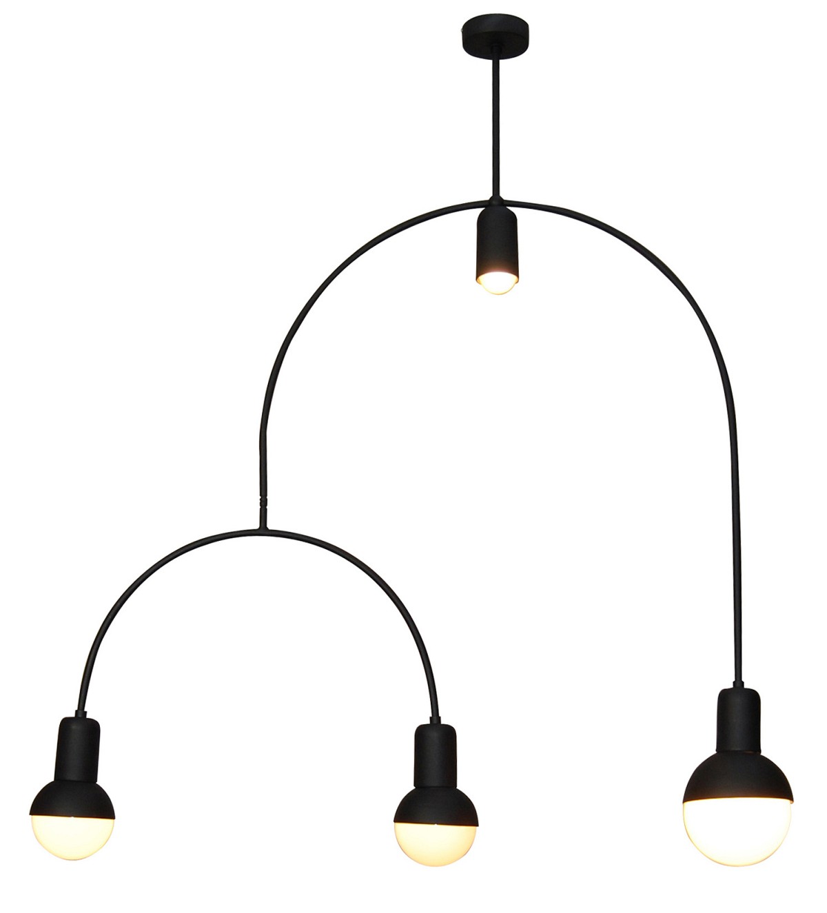 HL-3523-4 CHRISTOPHER BLACK PENDANT