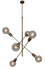 HL-3524-6 ERIC OLD BRONZE PENDANT