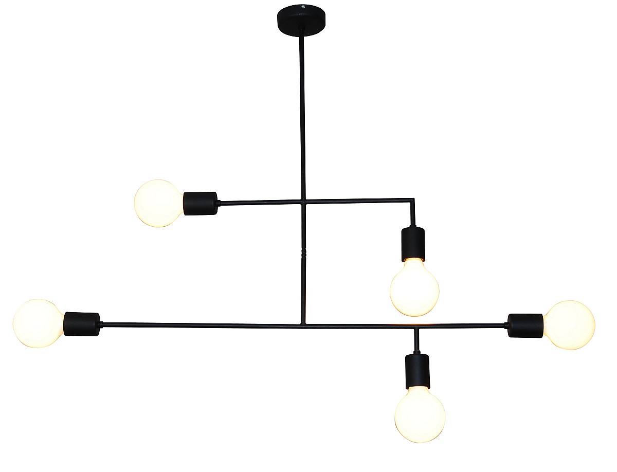 HL-3525-5 RODNEY BLACK PENDANT