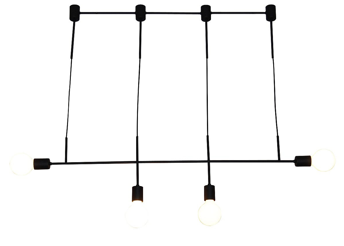 HL-3526-4 MEGAN BLACK PENDANT
